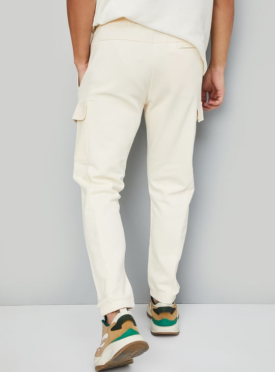 Men Solid Athleisure Track Pants