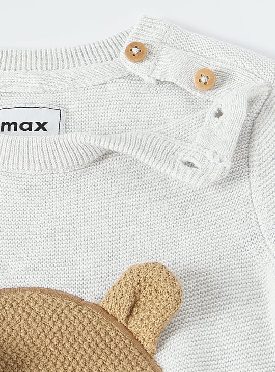 Boys Appliqued Sweater