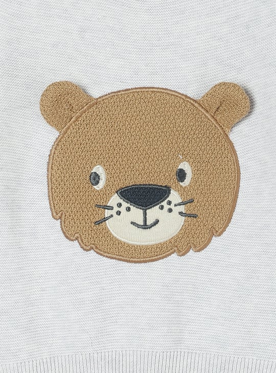 Boys Appliqued Sweater