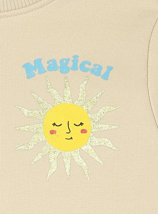 Girls Back Printed Sweatshirt