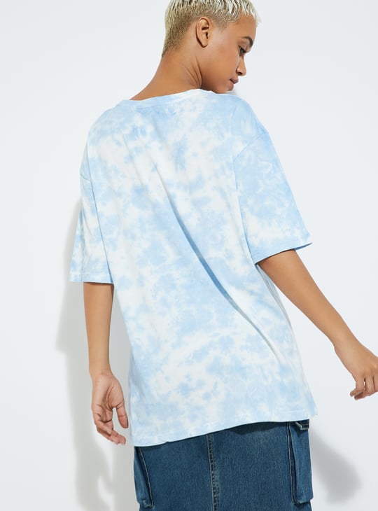 URB_N Women Lilo & Stitch Printed T-shirt