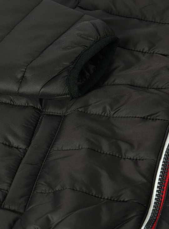 Boys Quilted Hooded Puffer Jacket