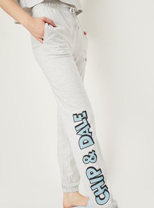 Women Chip & Dale Printed Joggers