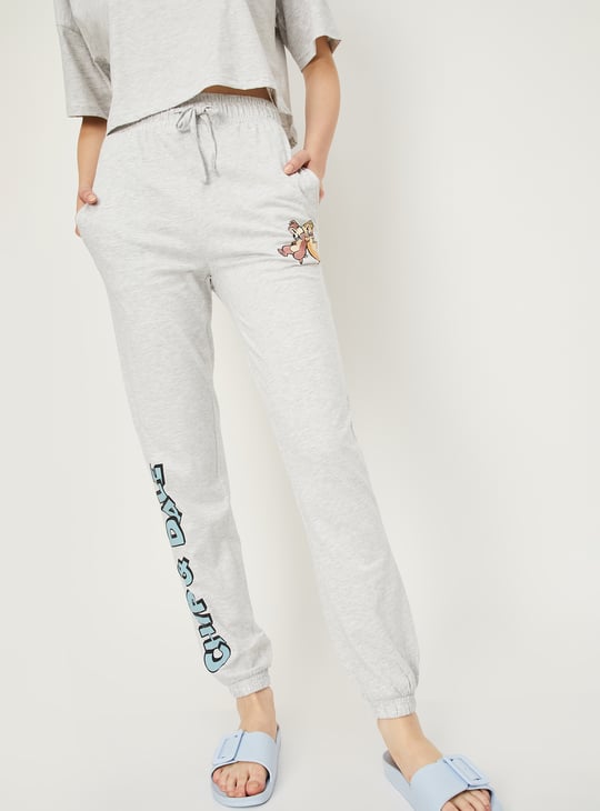 Women Chip & Dale Printed Joggers