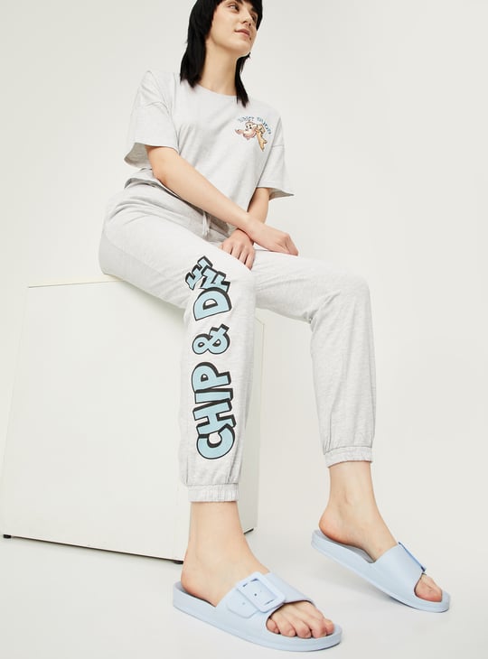 Women Chip & Dale Printed Joggers