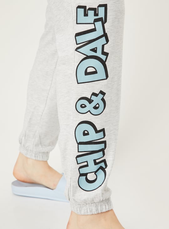 Women Chip & Dale Printed Joggers
