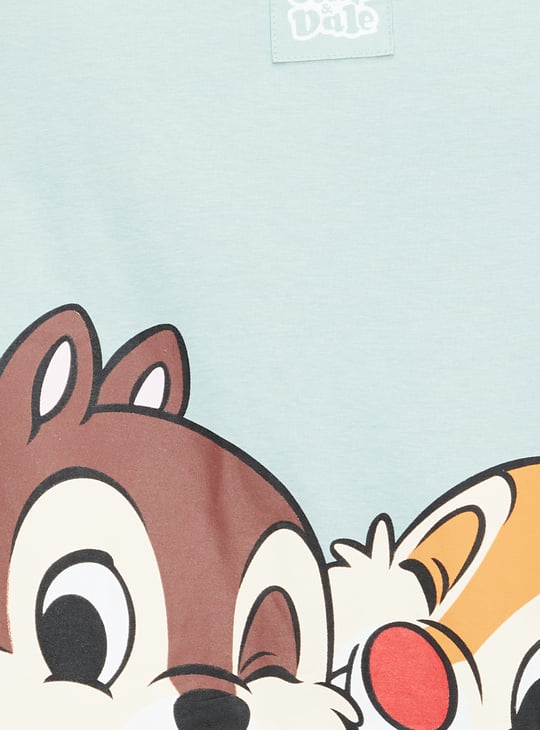 Women Chip & Dale Printed T-shirt