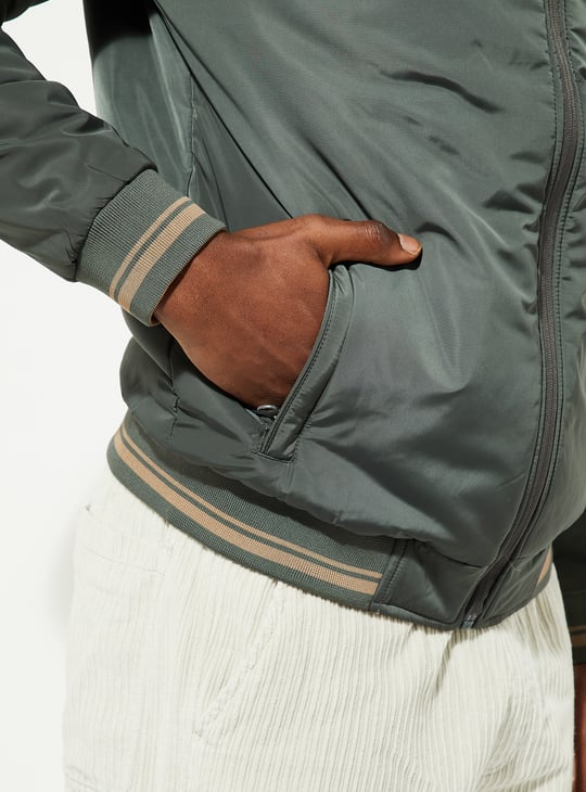 URB_N Men Reversible Mock Collar Jacket