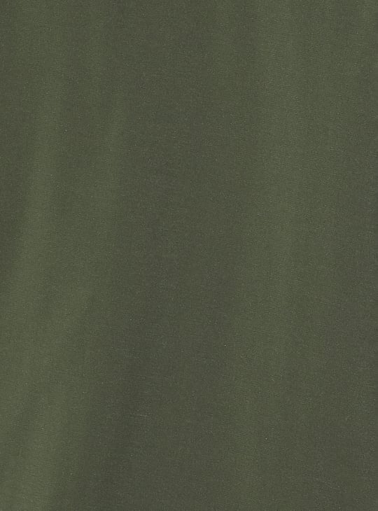 URB_N Men Solid Hooded Utility Jacket