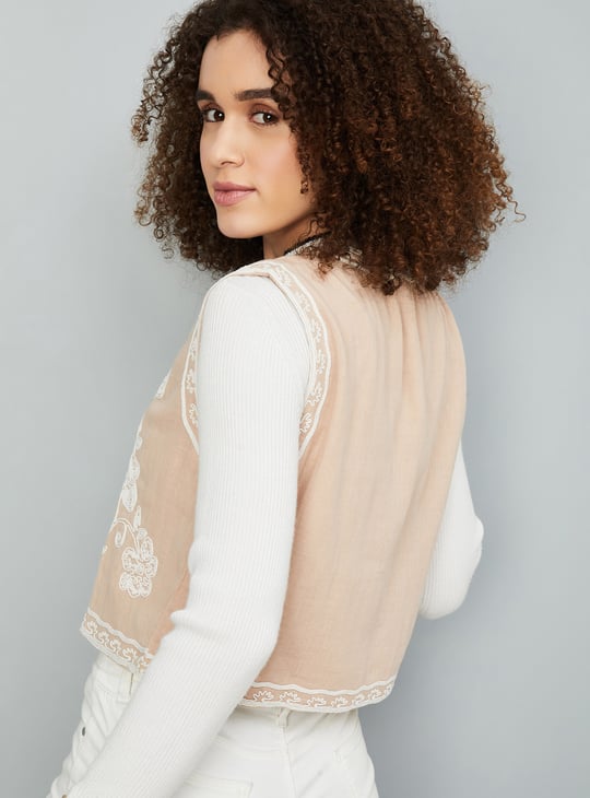 Women Embroidered Waistcoat