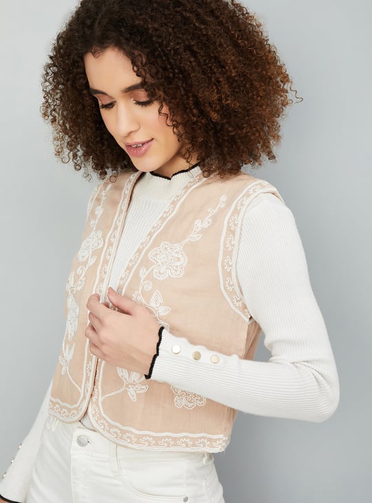 Women Embroidered Waistcoat