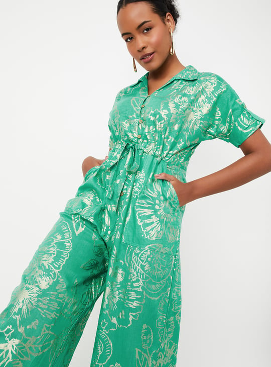 Printed jumpsuit online