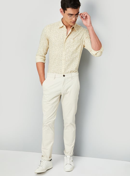 Men Slim Fit Printed Casual Shirt