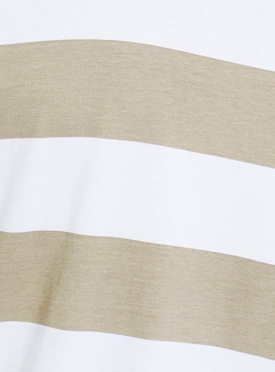 URB_N Men Striped T-shirt