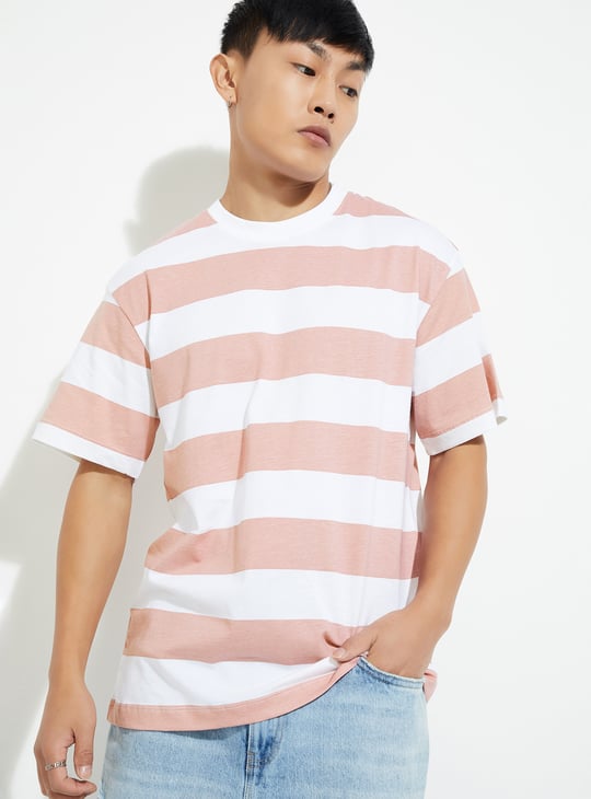 URB_N Men Striped T-shirt