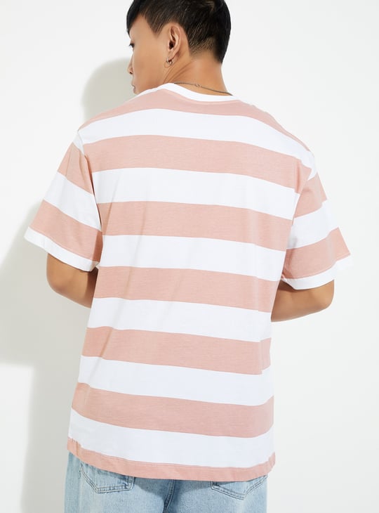 URB_N Men Striped T-shirt