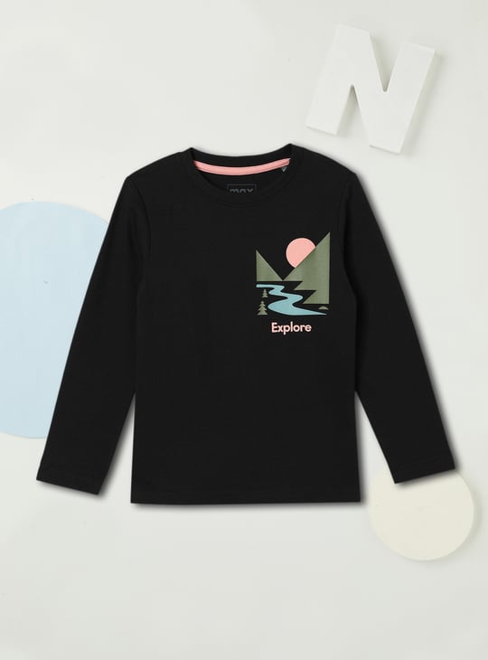 Boys Graphic Printed T-shirt