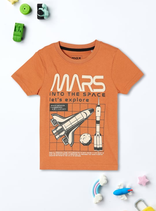 Boys Graphic Printed T-shirt