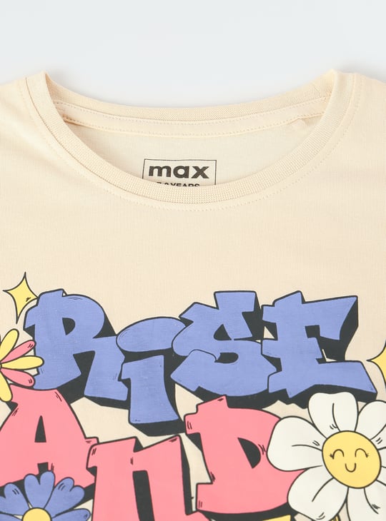 Girls Graphic Printed T-shirt