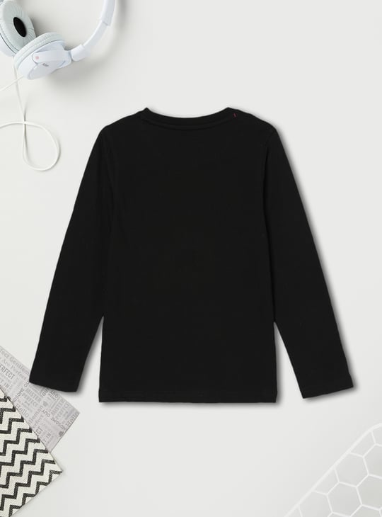 Boys Spiderman Printed T-shirt