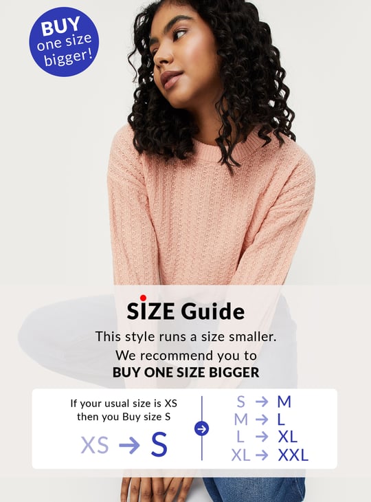 Women Cable Knit Sweater