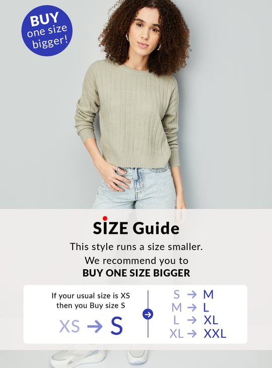 Women Ribbed Sweater