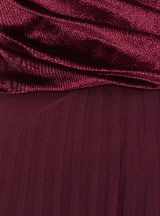 Kalki x Max Women Pleated Wrap Dress