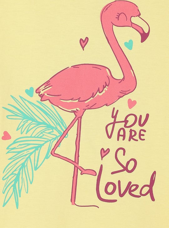 Girls Graphic Printed T-shirt - Pack of 5