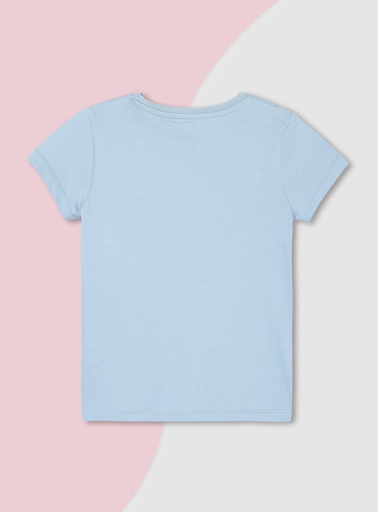 Girls Graphic Printed T-shirt - Pack of 5