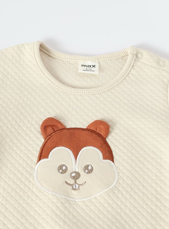 Boys Appliqued Sleepwear Set