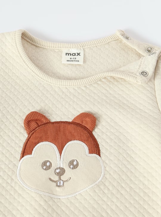 Boys Appliqued Sleepwear Set