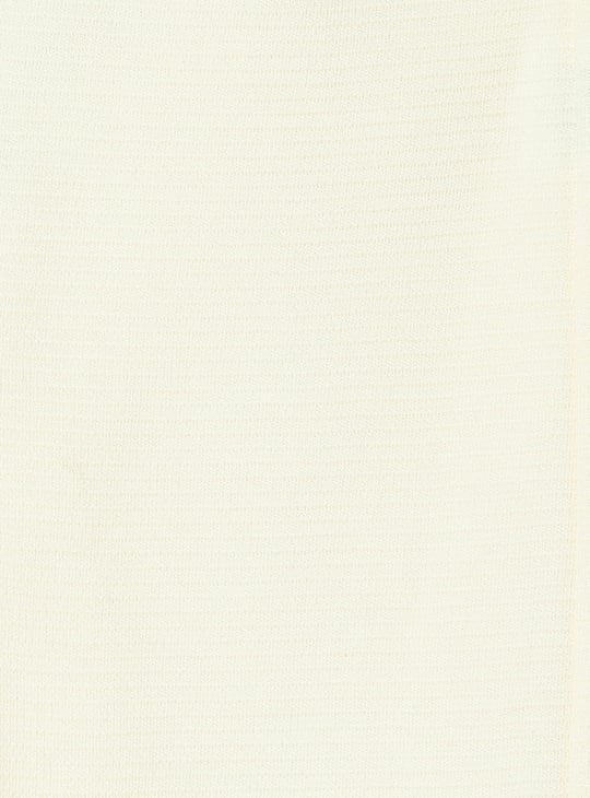 Girls Textured Knit Trousers