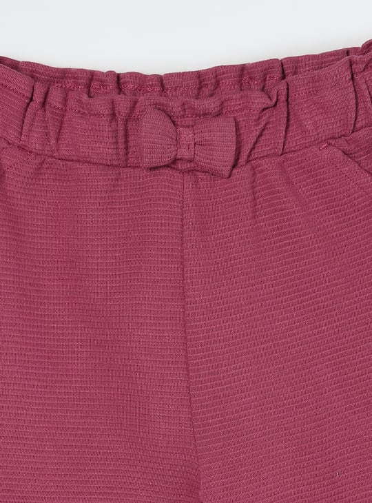 Girls Solid Knit Pants