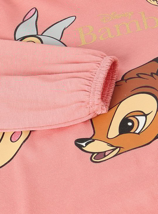 Girls Bambi Printed T-shirt