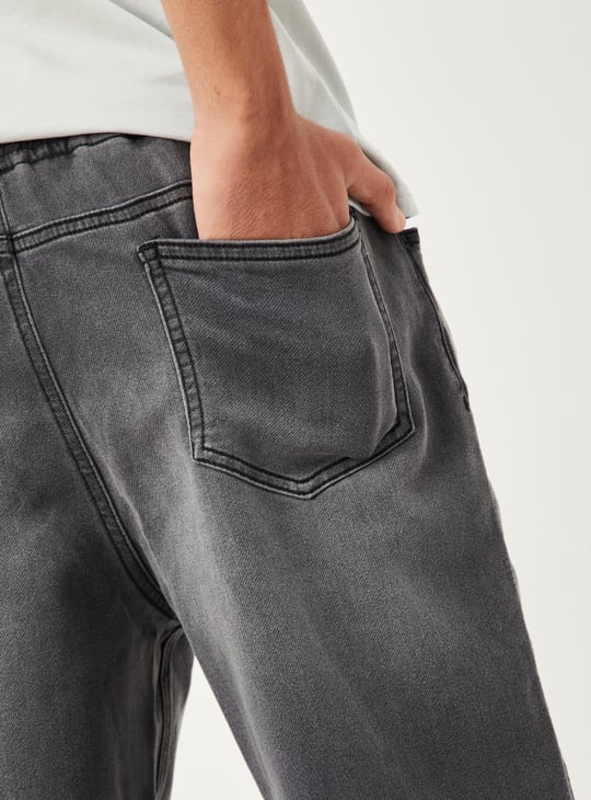 Boys Washed Relaxed Fit Jeans