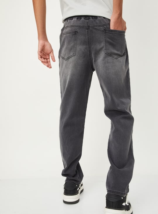 Boys Washed Relaxed Fit Jeans