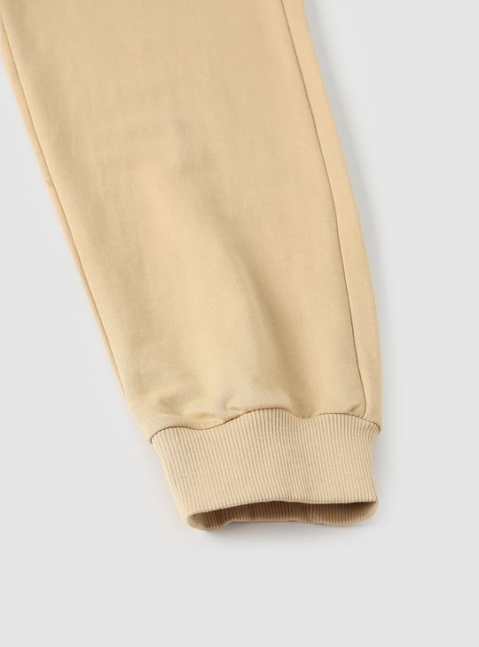Boys Solid Cargo Joggers