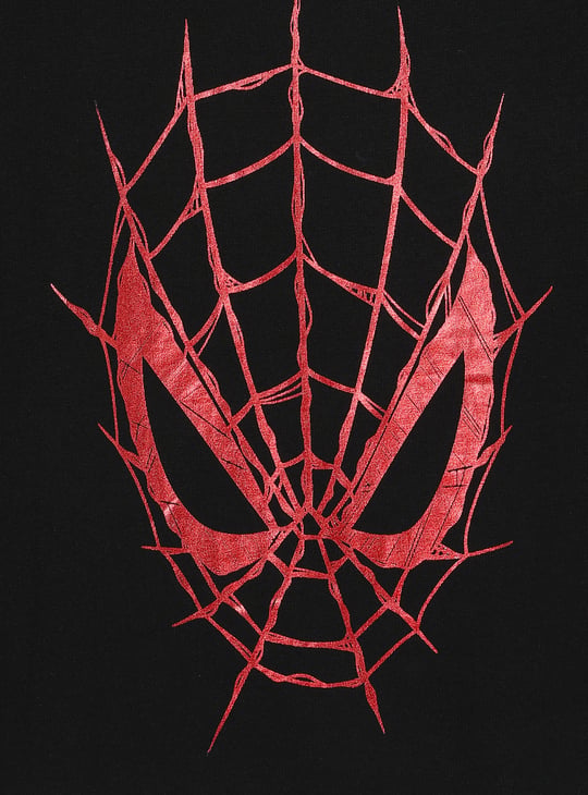 Boys Spiderman Printed T-shirt
