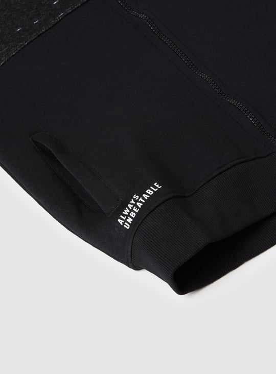 Boys Panelled Hoodie
