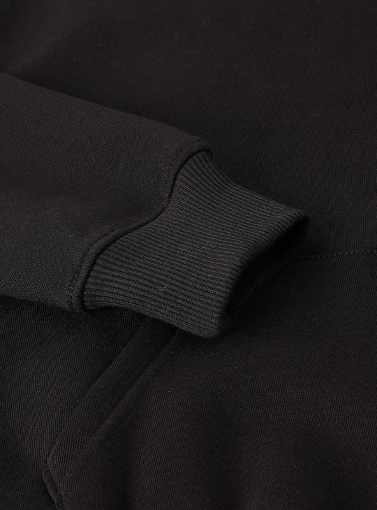 Boys Back Print Hooded Sweatshirt