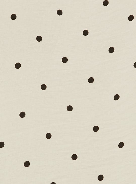 Women Polka Dot Printed Formal Shirt