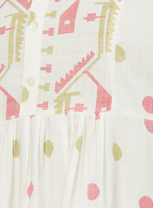 Women Printed Short Kurti