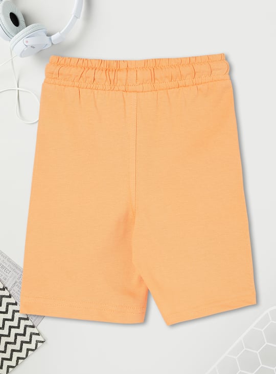 Boys Printed Shorts Set