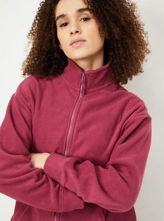 【新品未使用】baby frill wool like shirt jacket Hopscotch Baby Girls Quilt Print Full Sleeves Pink Jackets