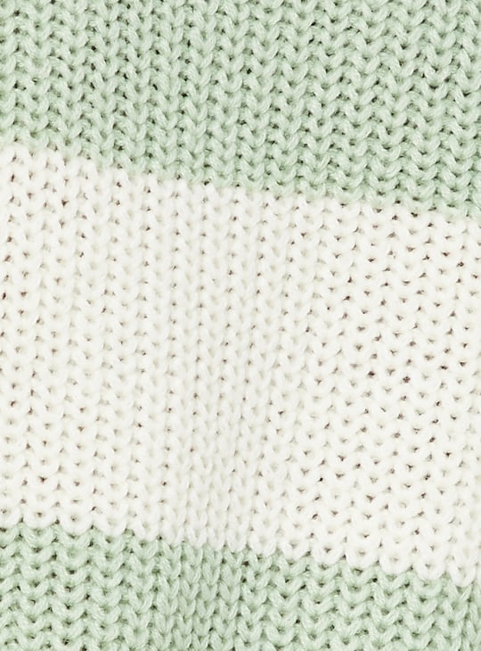 Women Striped Knitted Sweater