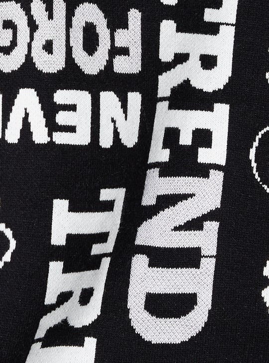 Women Printed Oversized Cardigan