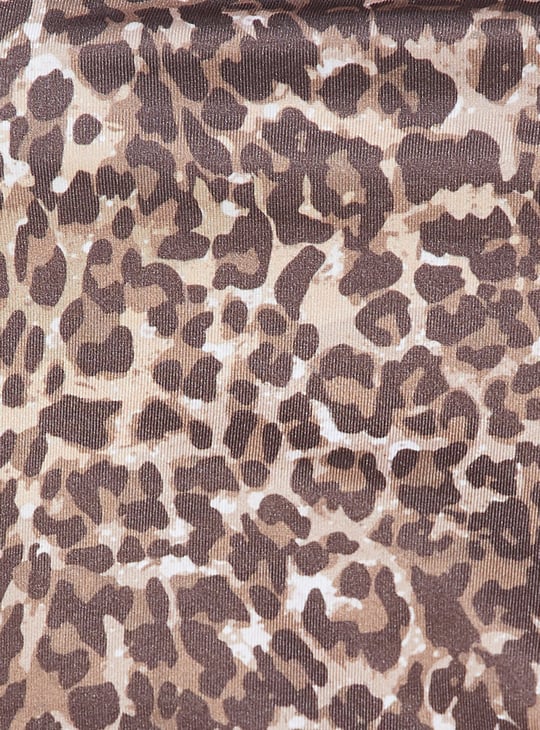 ALAYA F x URB_N Women Animal Print Tube Top