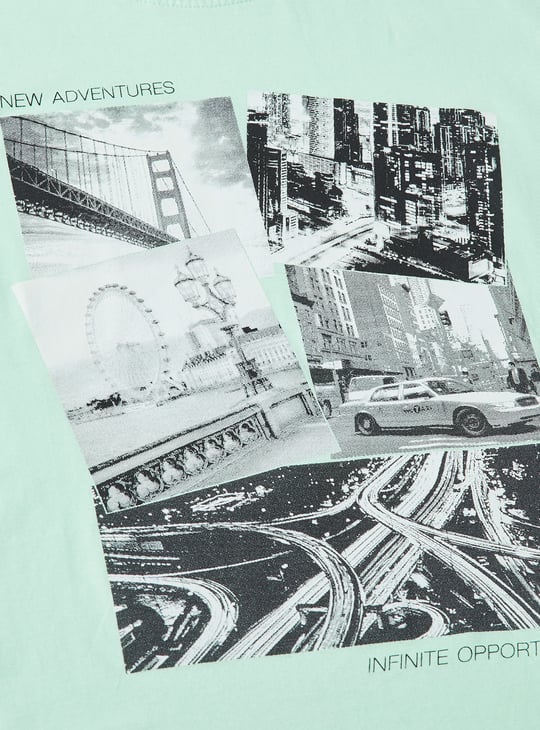 Girls Graphic Printed T-shirt