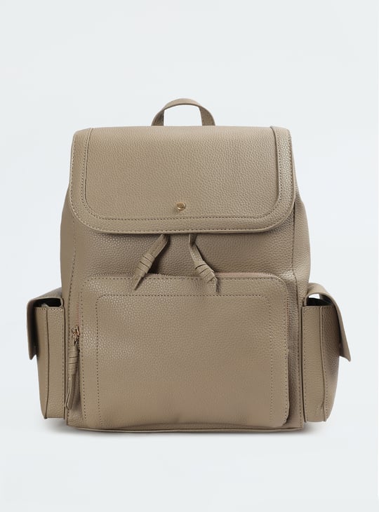 Women Textured Backpack