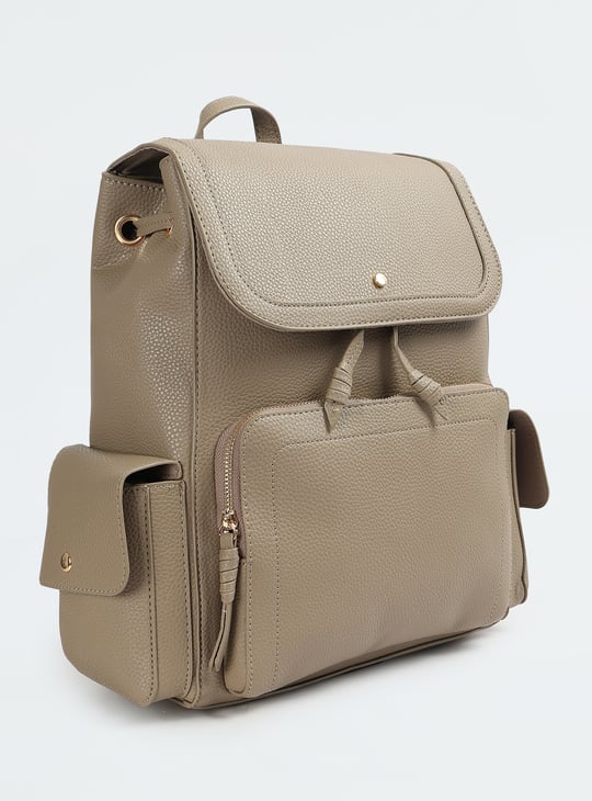 Women Textured Backpack